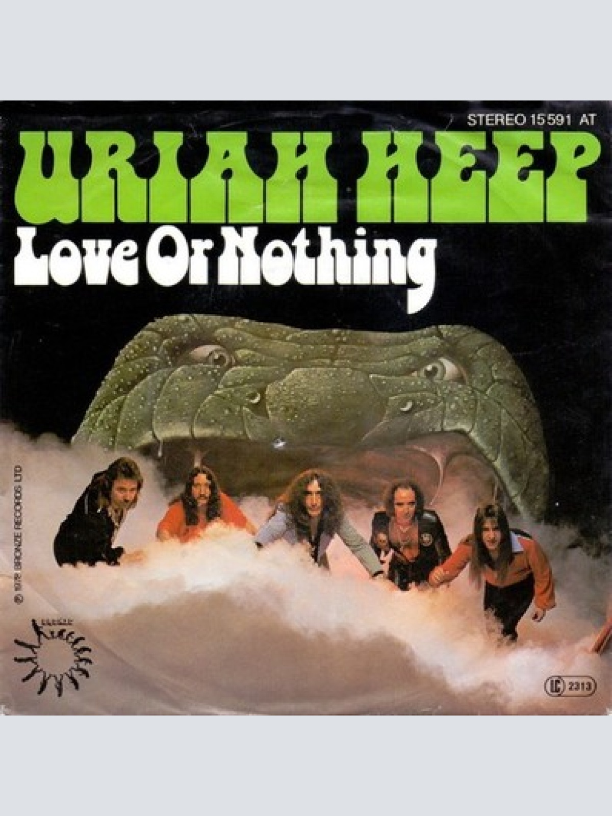7", Single Uriah Heep - Love Or Nothing