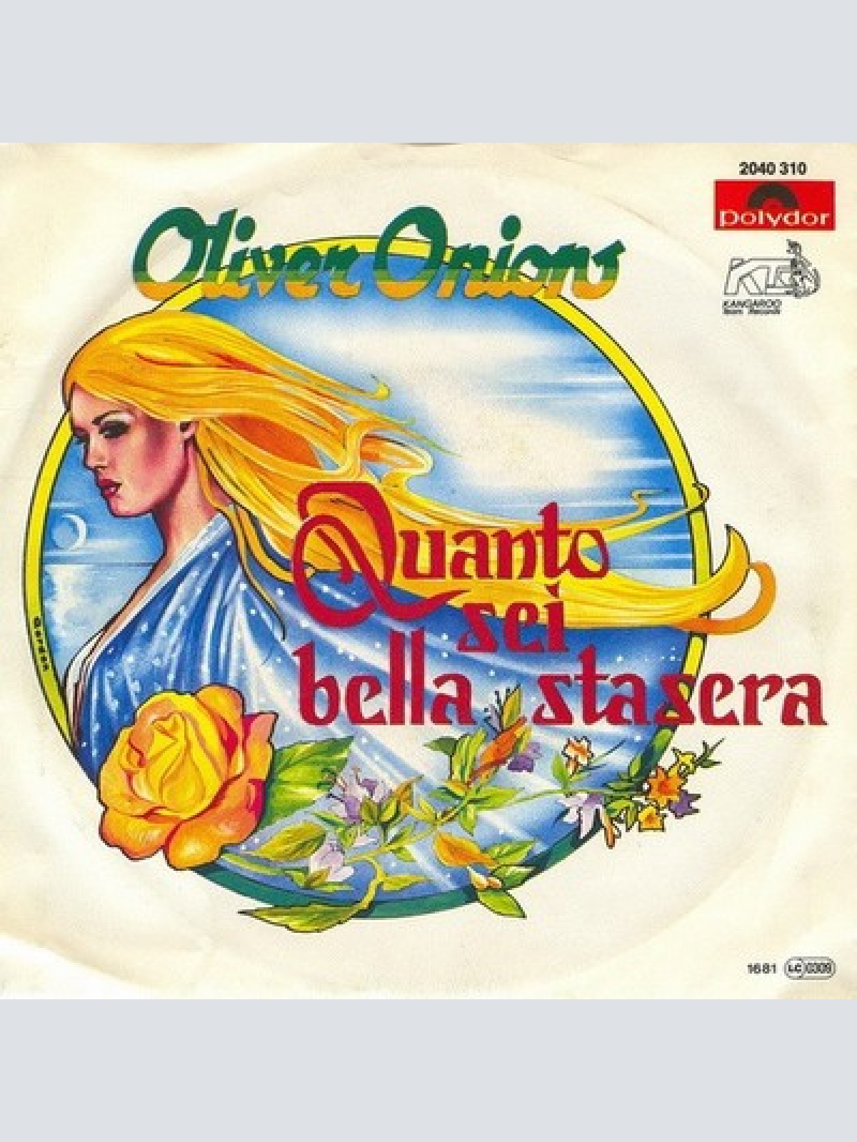 7", Single Oliver Onions - Quanto Sei Bella Stasera