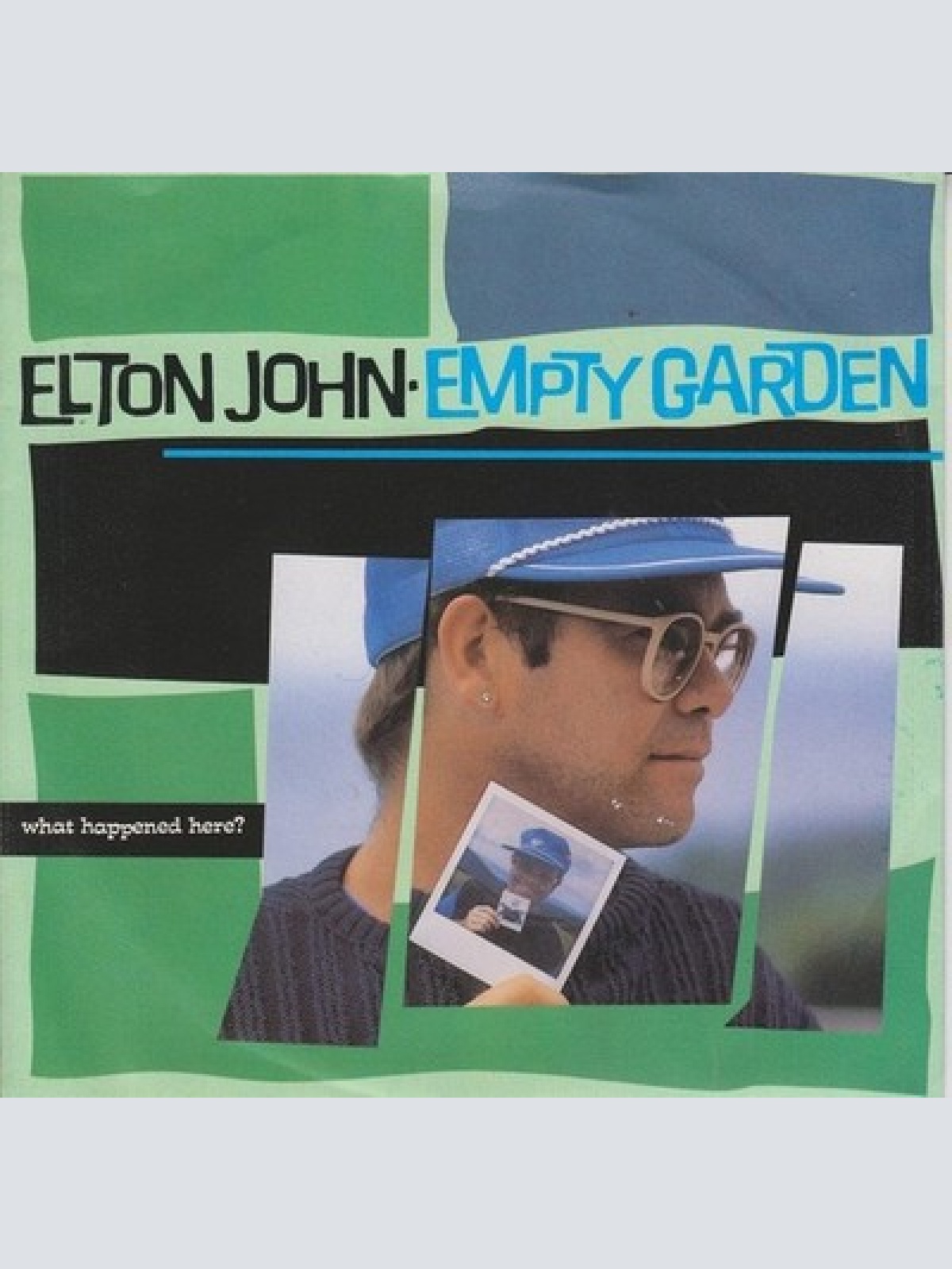 7" Elton John - Empty Garden