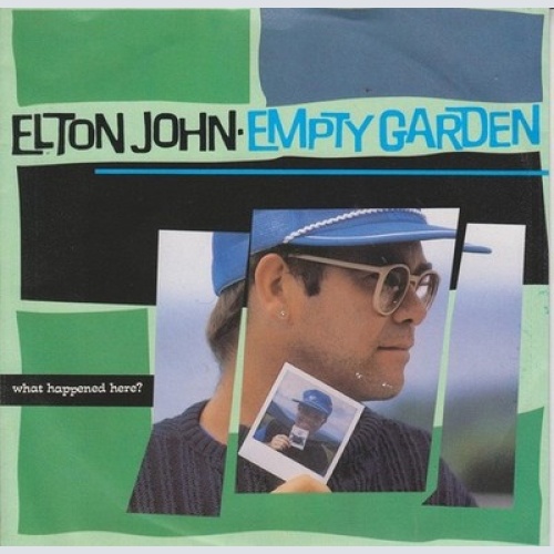 7" Elton John - Empty Garden
