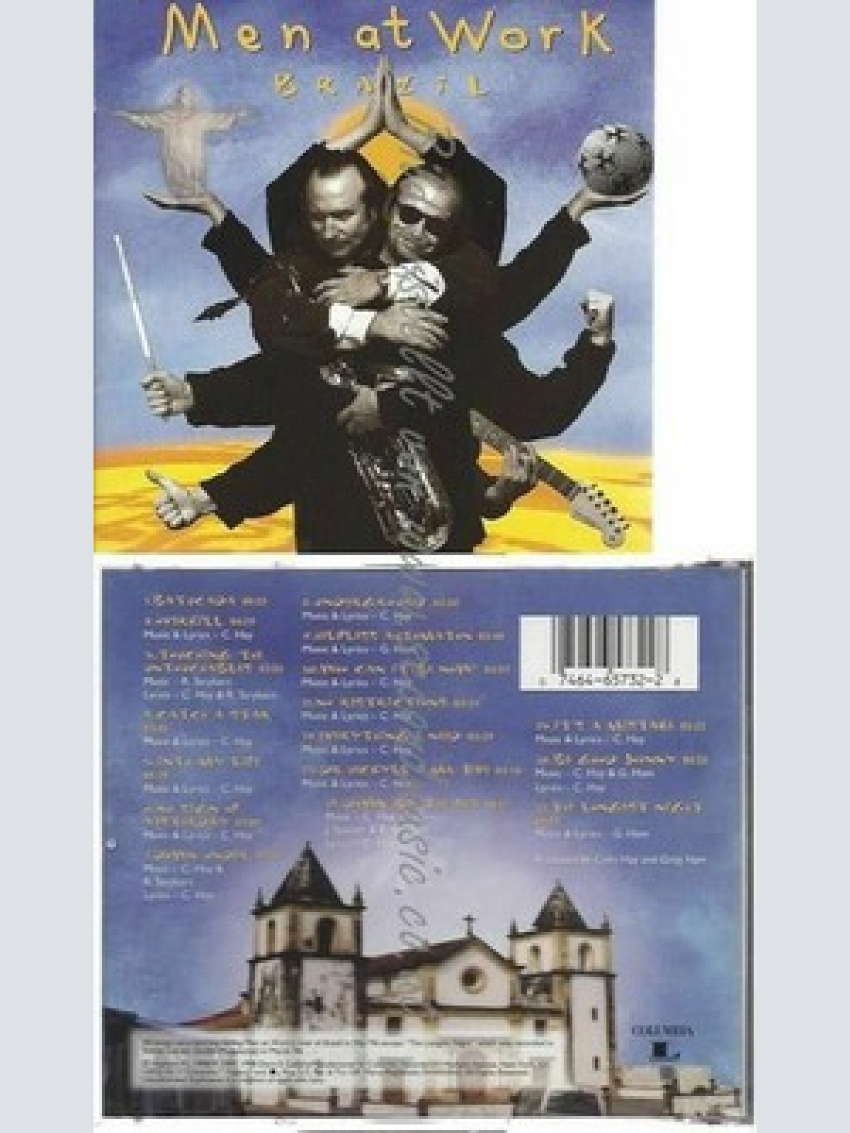 CD--MEN AT WORK | --BRAZIL