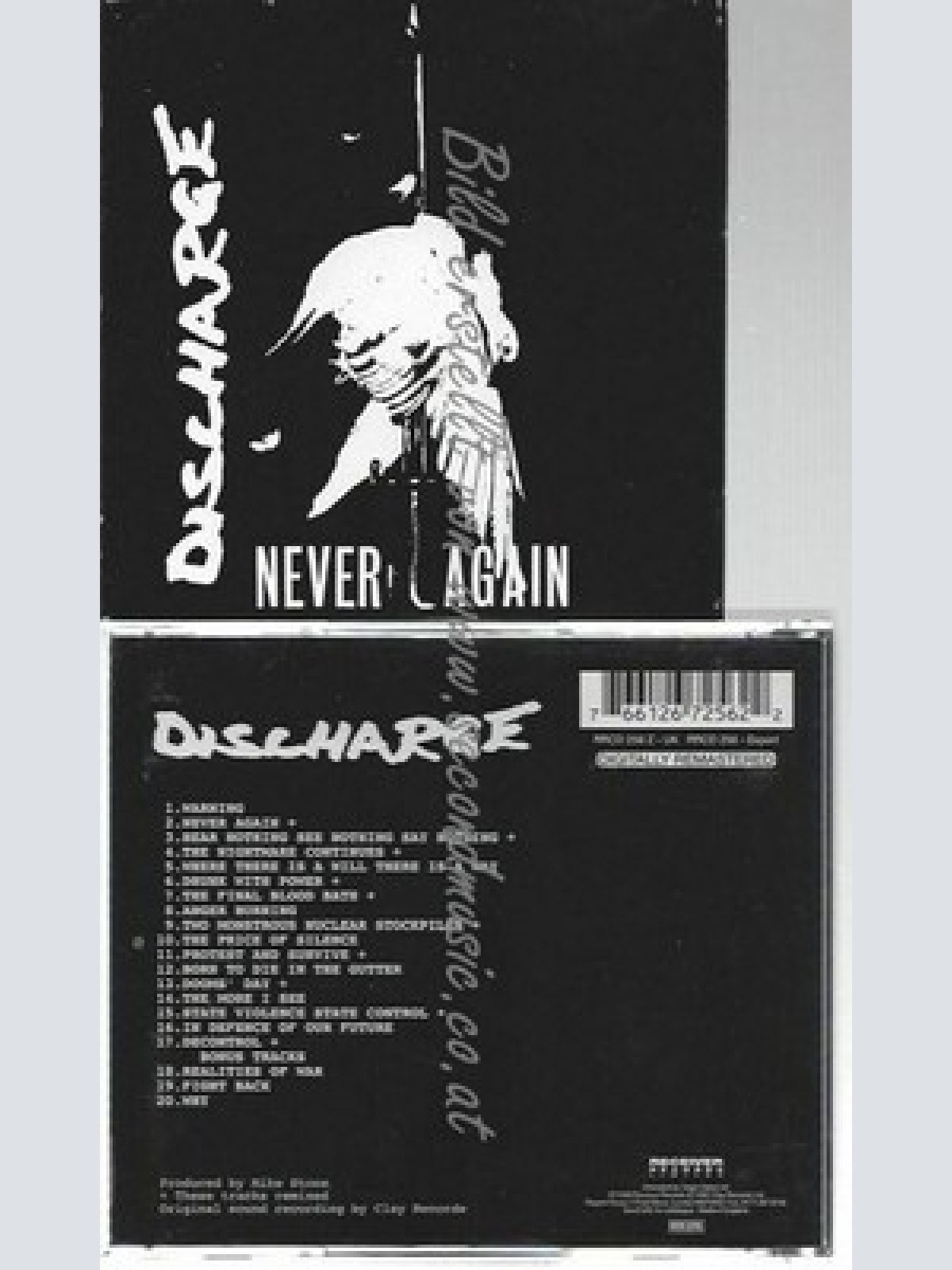 CD--DISCHARGE--NEVER AGAIN