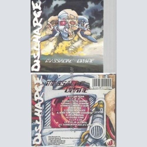 CD--DISCHARGE--MASSACRE DIVINE