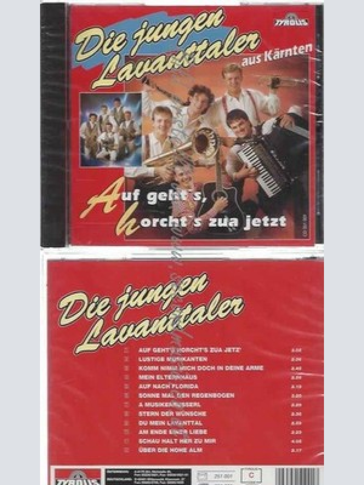 CD--LAVANTTALER DIE JUNGEN | --AUF GEHT'S,HORCHT'S ZUA JETZT