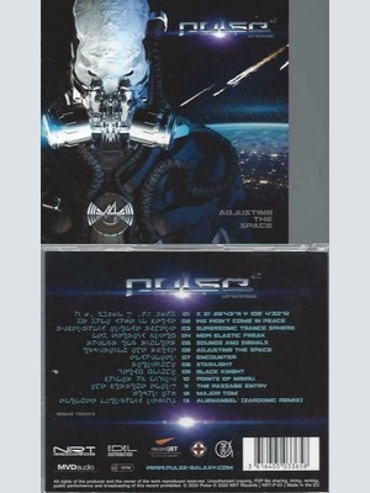 CD-   Pulse  ‎– Adjusting The Space / Used