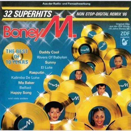 CD, Comp, Mixed Boney M. - The Best Of 10 Years