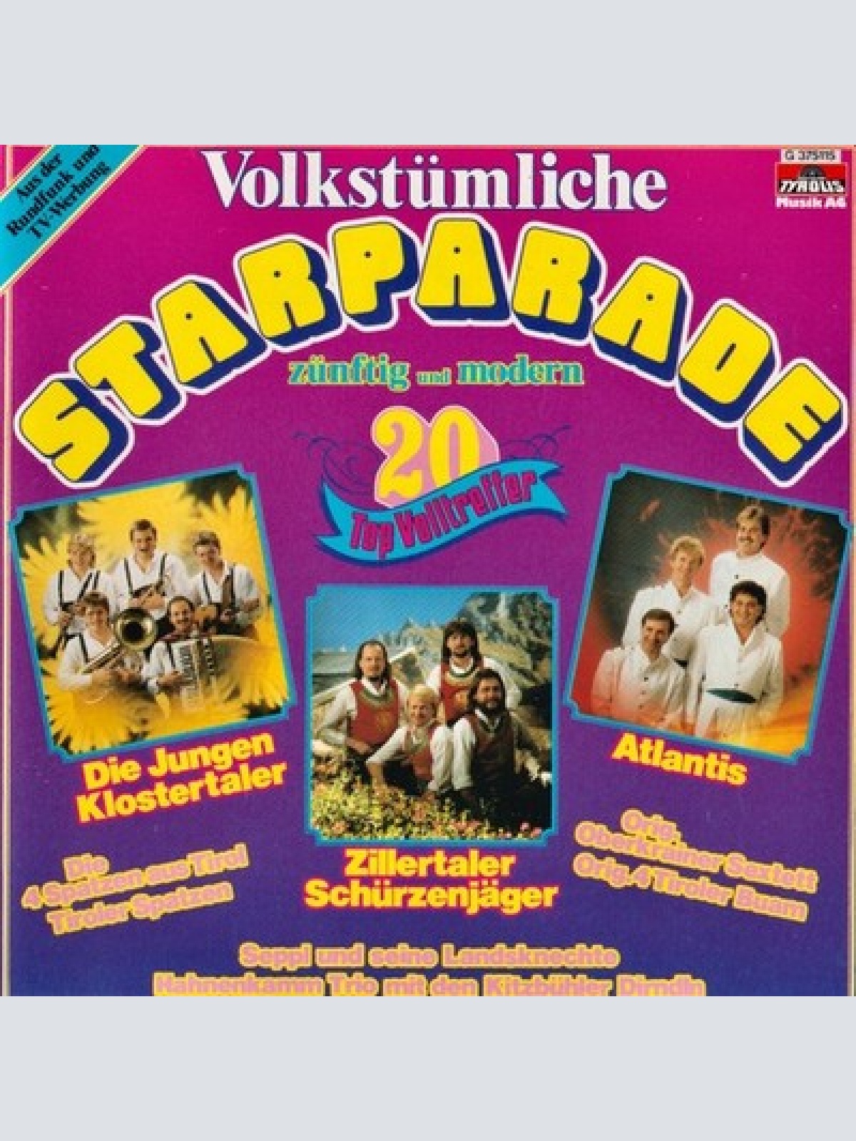 CD, Comp Various - Volkstümliche Starparade Zünftig Und Modern - 20 Top Vollt...