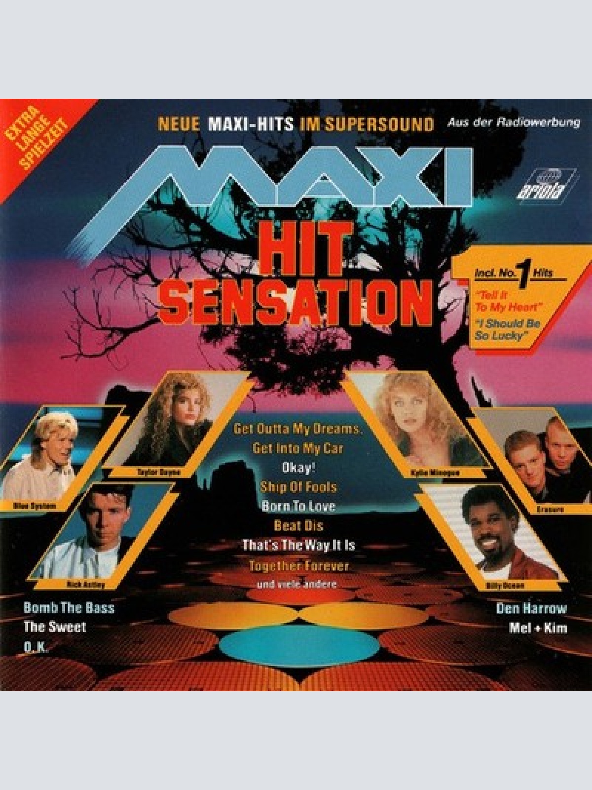 CD, Comp Various - Maxi Hit Sensation (Neue Maxi-Hits Im Supersound)