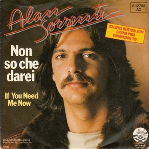 7", Single Alan Sorrenti - Non So Che Darei