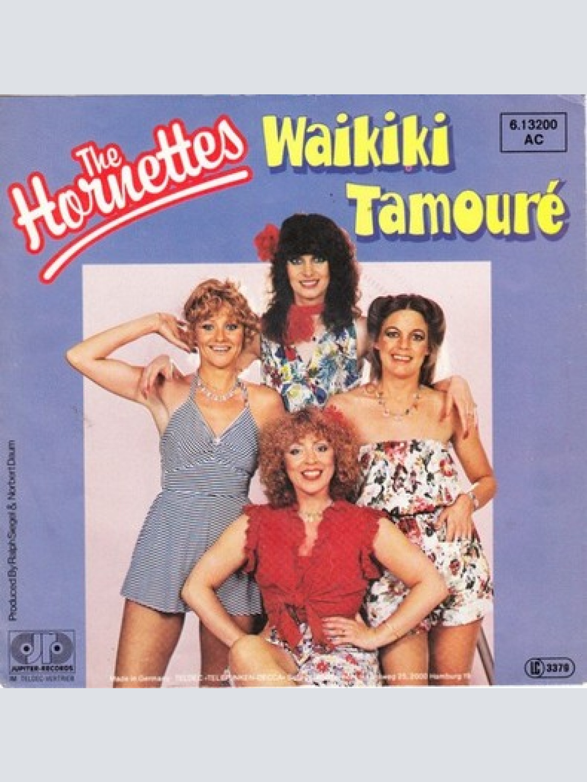 7", Single The Hornettes - Waikiki Tamouré