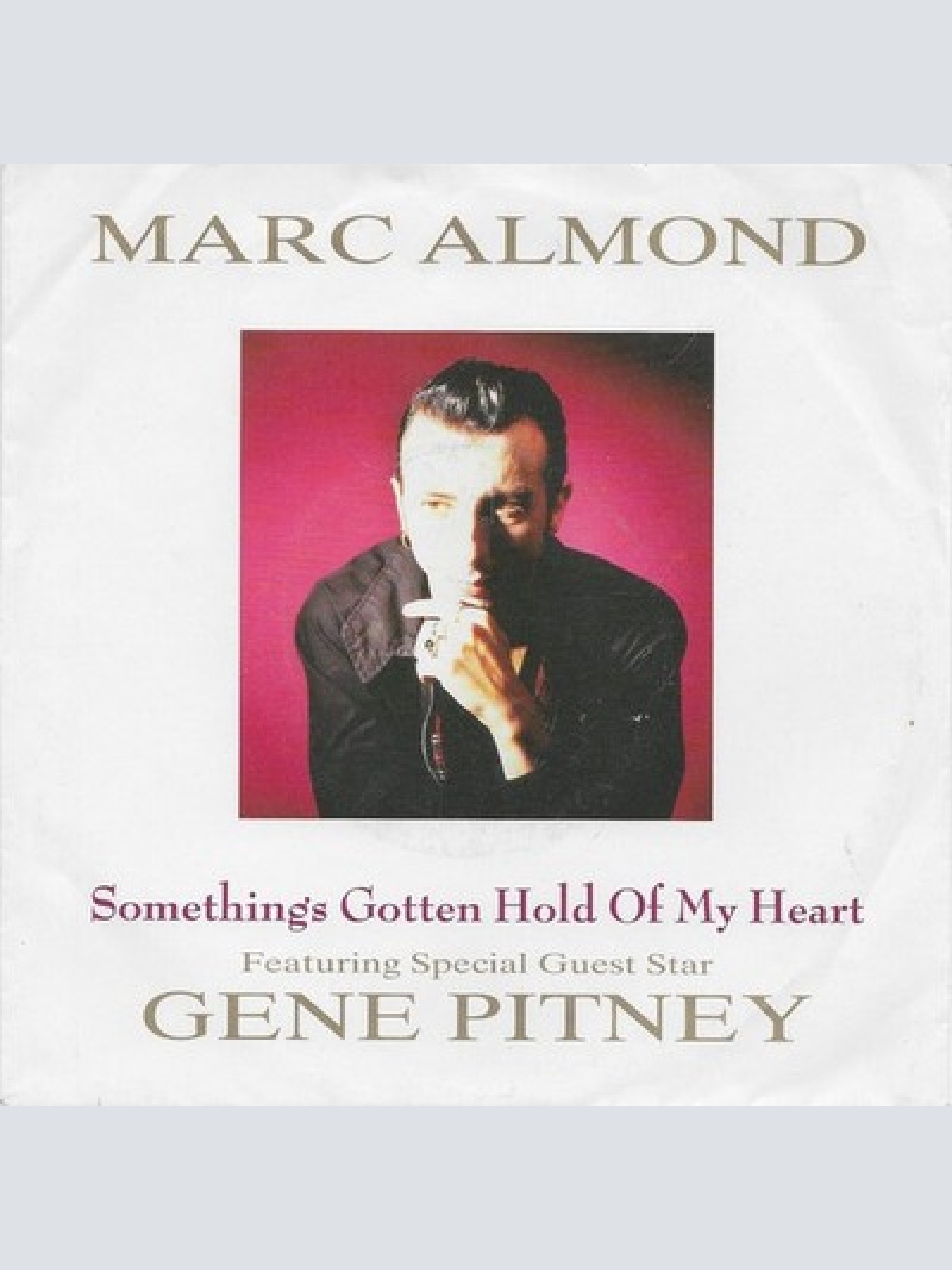 7", Single Marc Almond Featuring Special Guest Star Gene Pitney - Something's...