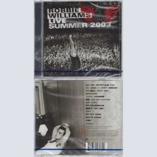 CD--NM-SEALED-ROBBIE WILLIAMS -2003- -- LIVE SUMMER 2003