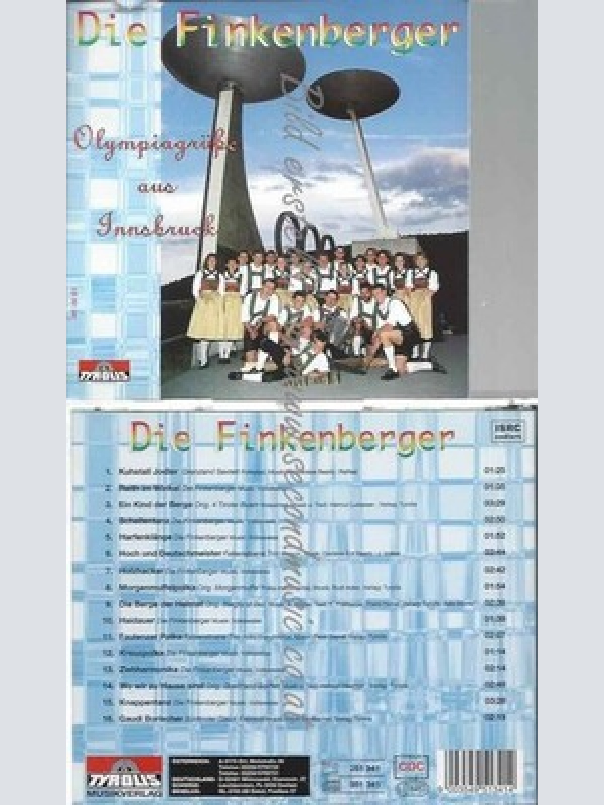 CD--FINKENBERGER,DIE | --OLYMPIAGRÜSSE A.INNSBRUCK
