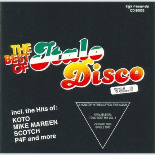 CD, Comp Various - The Best Of Italo-Disco Vol. 8