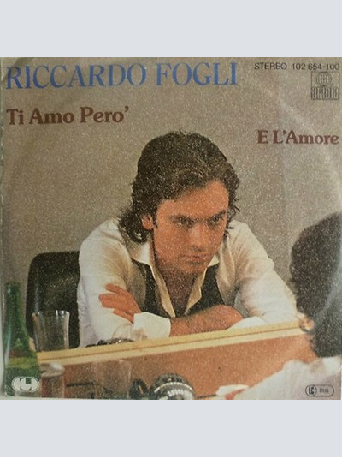 7", Single Riccardo Fogli - Ti Amo Pero' / E L'Amore