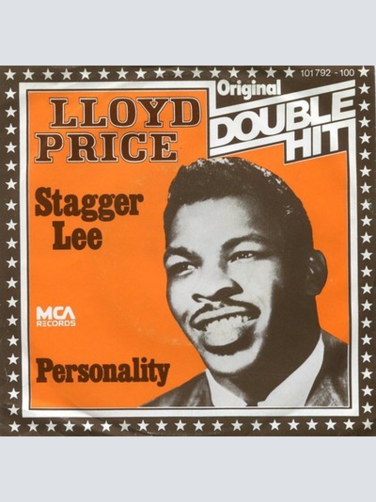 7", Single, RE Lloyd Price - Stagger Lee / Personality