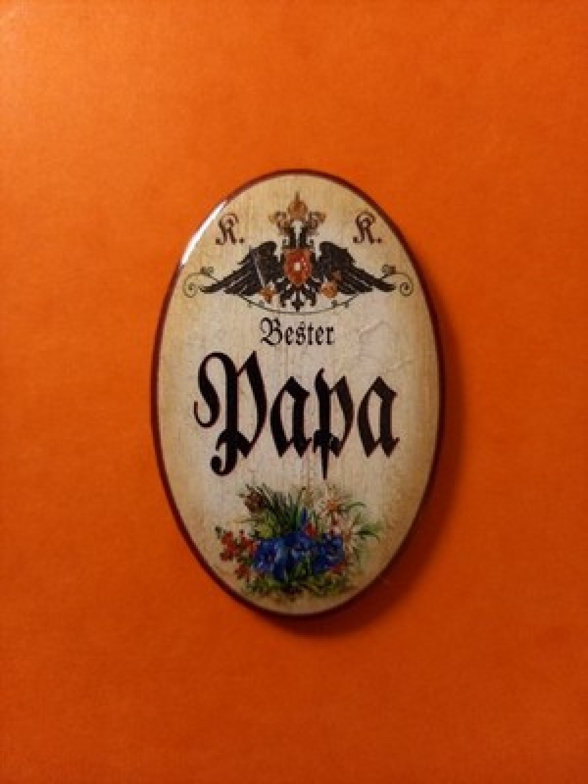 Nostalgie KuK Flaschenöffner Magnet Bester Papa