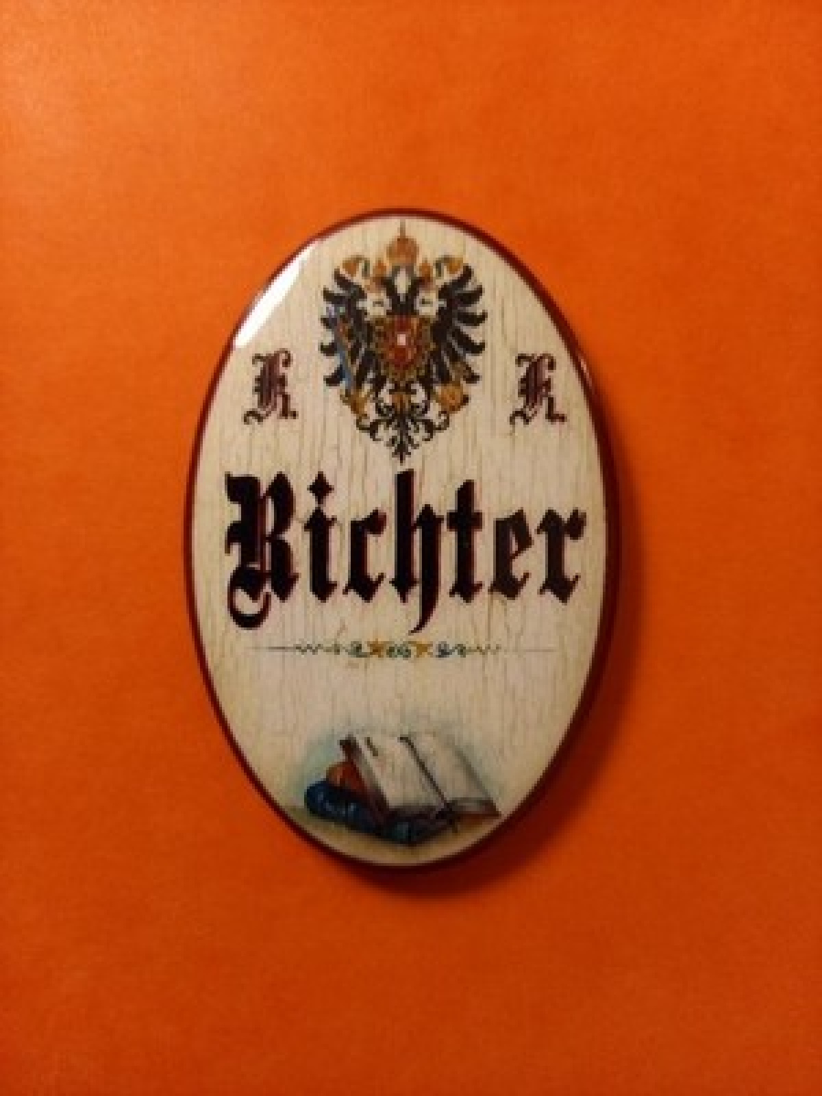 Nostalgie KuK Flaschenöffner Magnet Richter