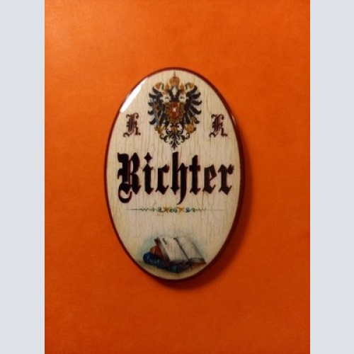 Nostalgie KuK Flaschenöffner Magnet Richter