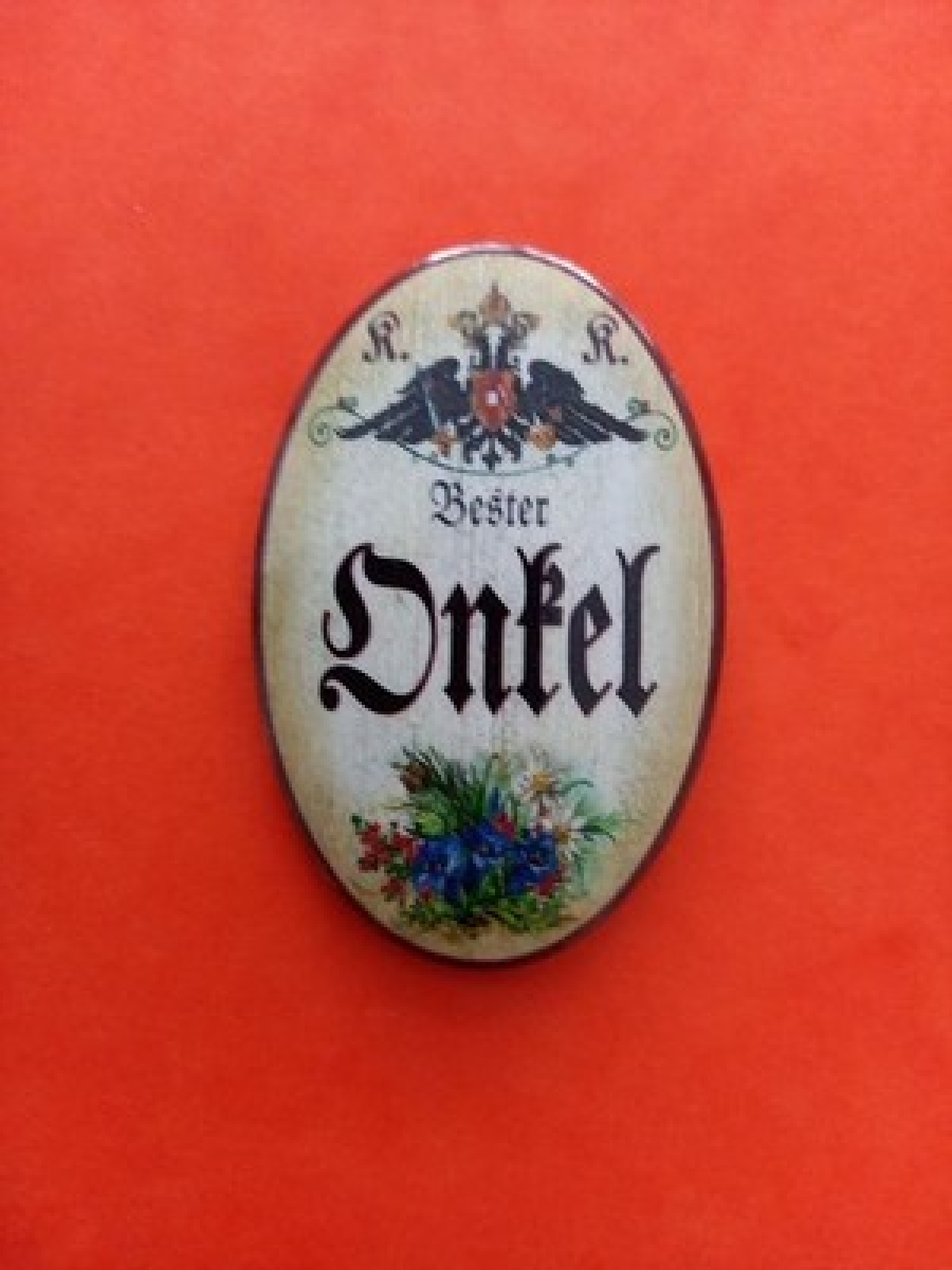 Nostalgie KuK Flaschenöffner Magnet Bester Onkel