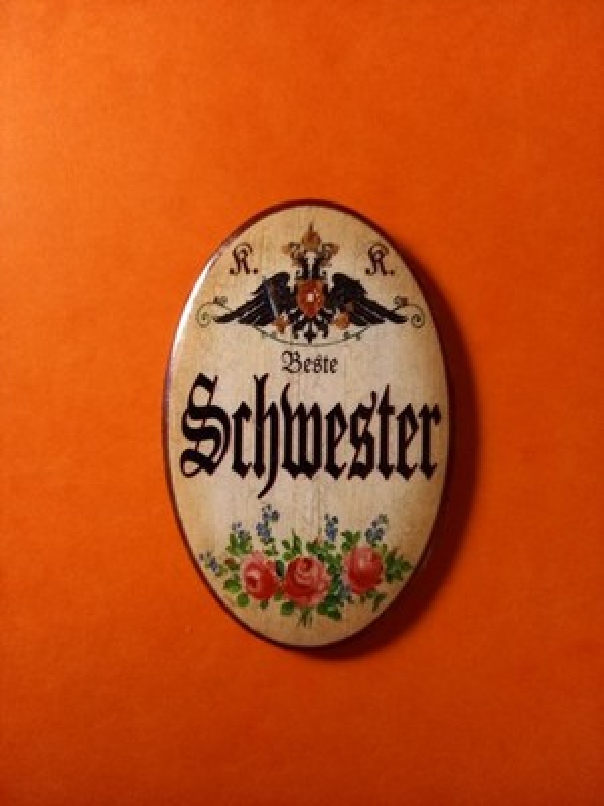 Nostalgie KuK Flaschenöffner Magnet Beste Schwester