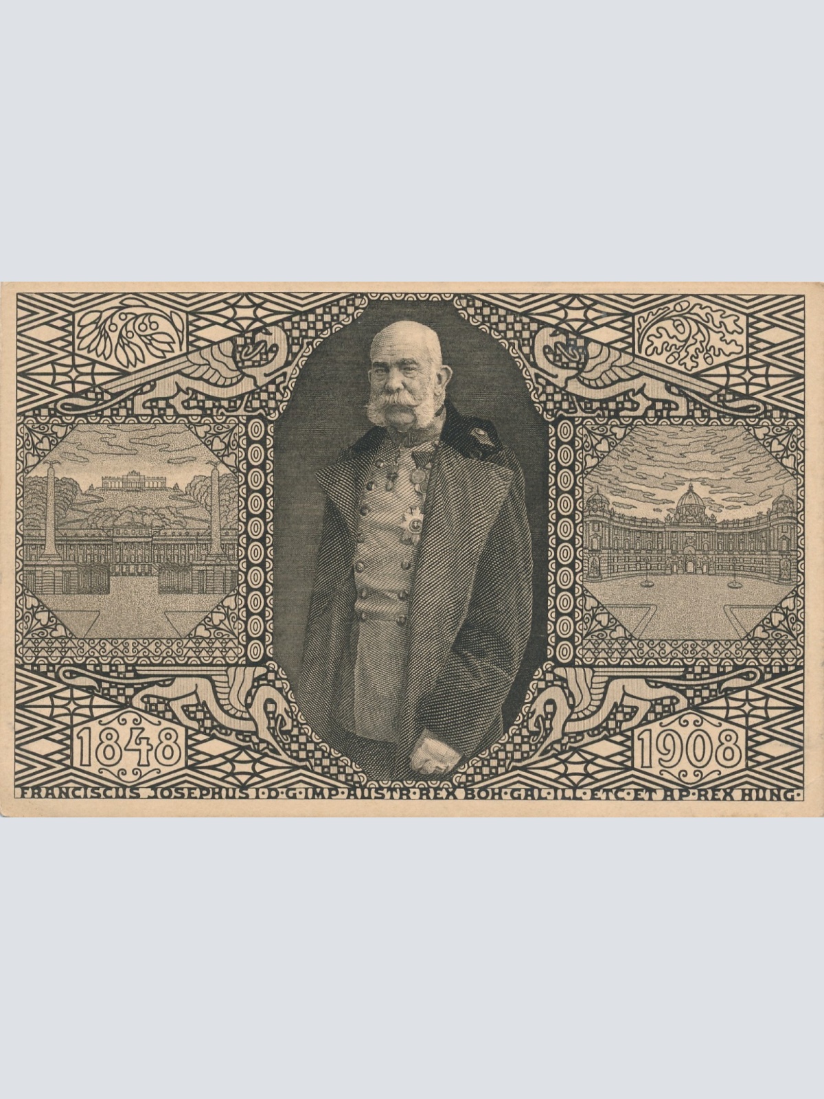 AK Militaria vom Kaiser Franz Josef Ansichtskarte (17061)