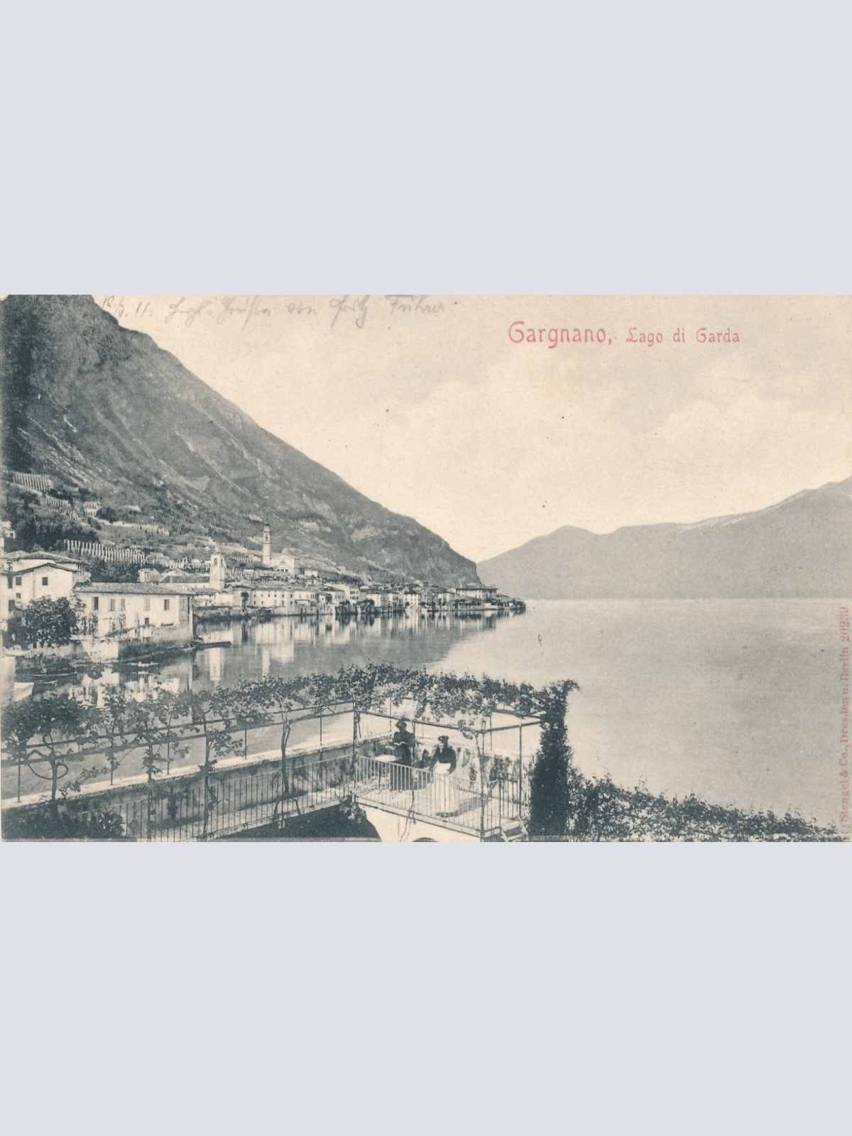 AK aus Gargnano Italien Ansichtskarte (17087)