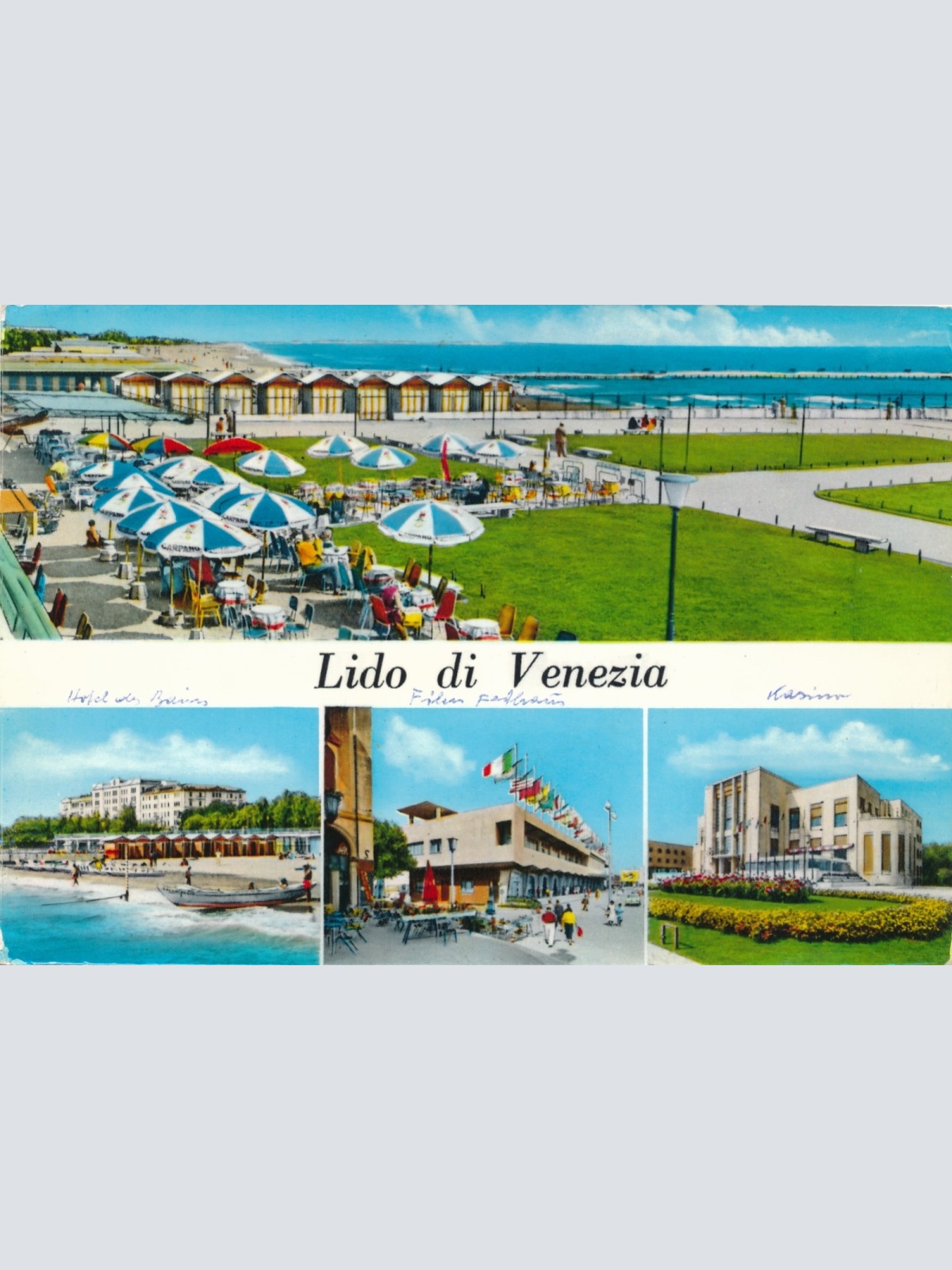 AK aus Lido di Venezia Italien Ansichtskarte (17099)