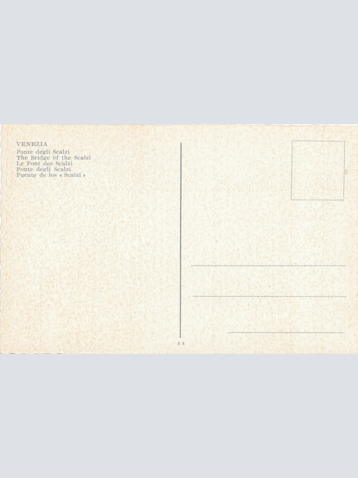 AK aus Venezia - Venedig Italien Ansichtskarte (17110)