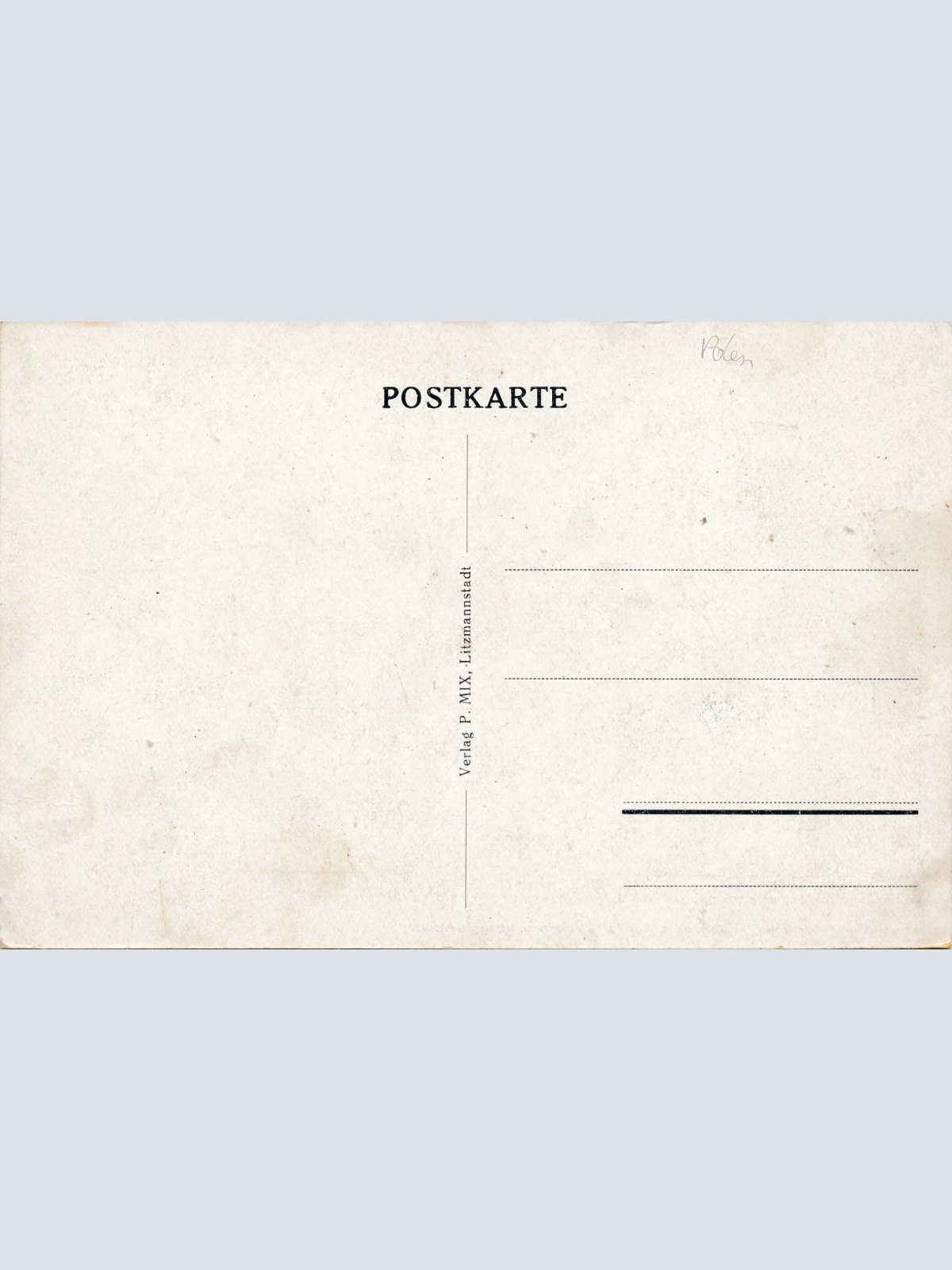 AK aus Litzmannstadt Nähgarnmanufraktur Polen Ansichtskarte (16919)