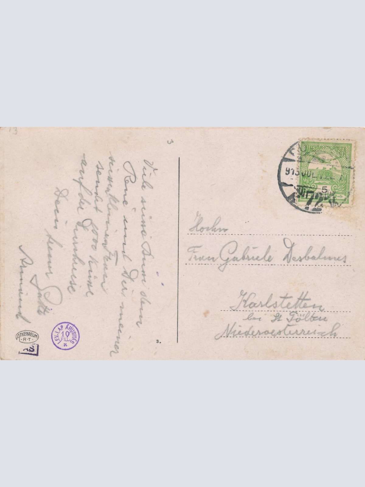 AK aus Budapest Polen Ansichtskarte (16922)