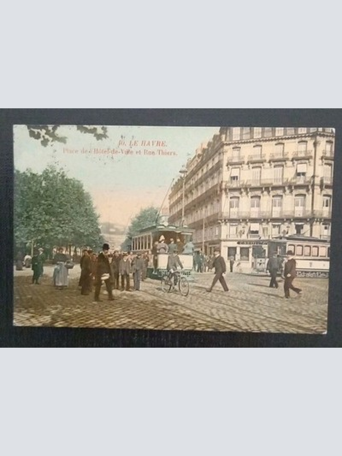 Le Havre Place Del Hotel De Ville Et Rue Thiers Paris Gr A0007 K