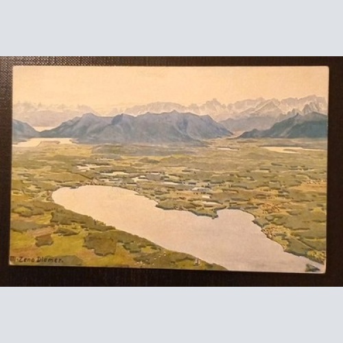 Starnberger See Mit Karwendelgebirge Bayern Gr A0013 K