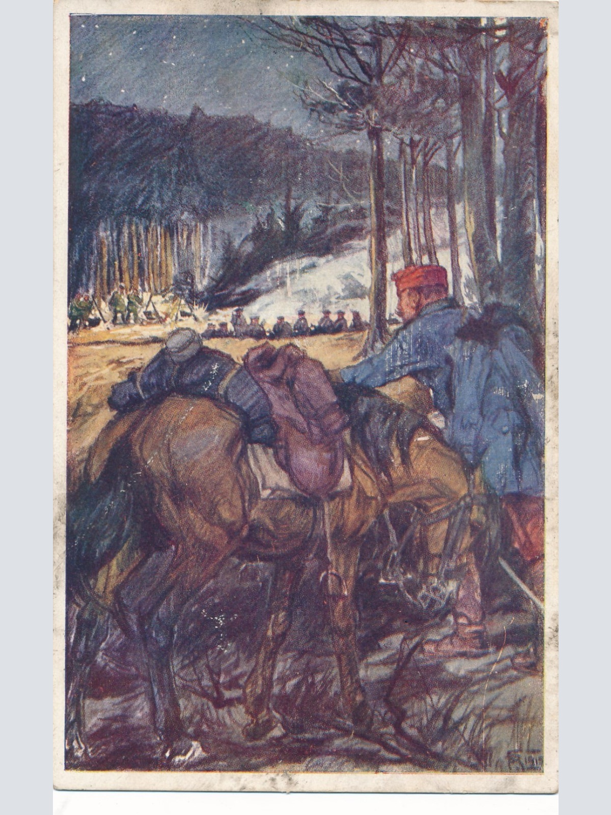 Rot Kreuz Karte Nr. 268 aus dem Goldenen Buche der Armee Ansichtskarte (16992)