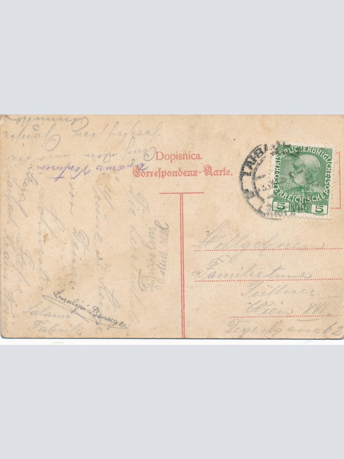 AK aus Laibach Slowenien Ansichtskarte (17038)