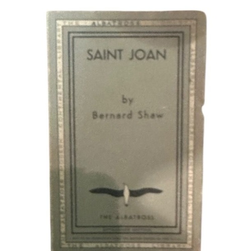 Saint Joan. A Chronicle Play in six scenes and an Epilogue Shaw, Bernard: