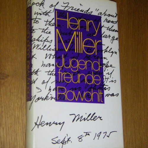 Jugendfreunde. Eine Huldigung an Freunde aus lang vergangenen Zeiten