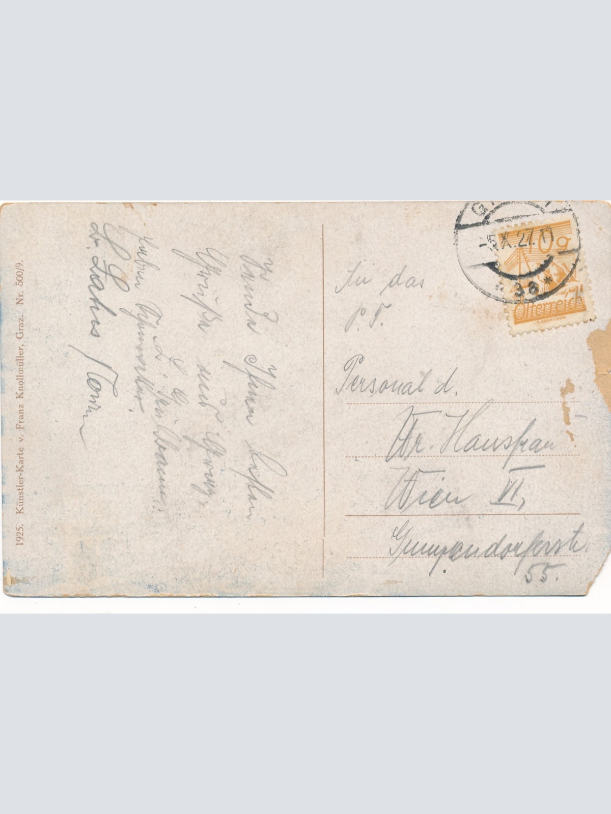 AK aus Graz Steiermark Ansichtskarte (17188)