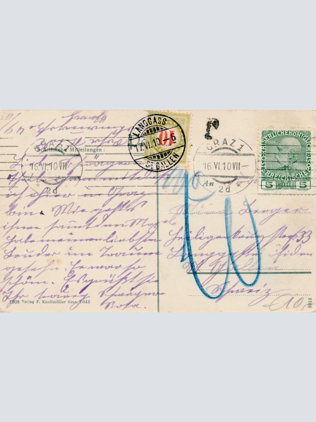 AK aus Graz Steiermark Ansichtskarte (17199)