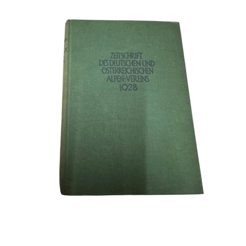 Zeitschrift des Deutschen und Österreichischen Alpenvereins Jahrgang 1928 - Band