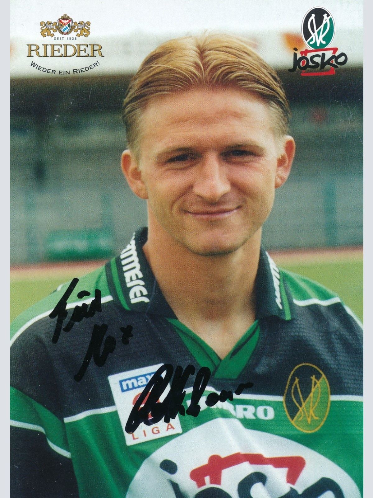 AK Autogrammkarte von Manfred Rothbauer Ansichtskarte (17222)