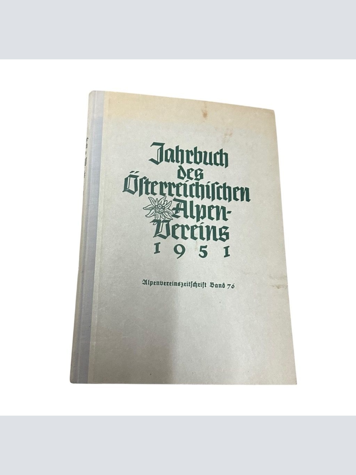 Jahrbuch des deutschen Alpenvereins 1951. Alpenvereinszeitschrift Band 76 Alpenv