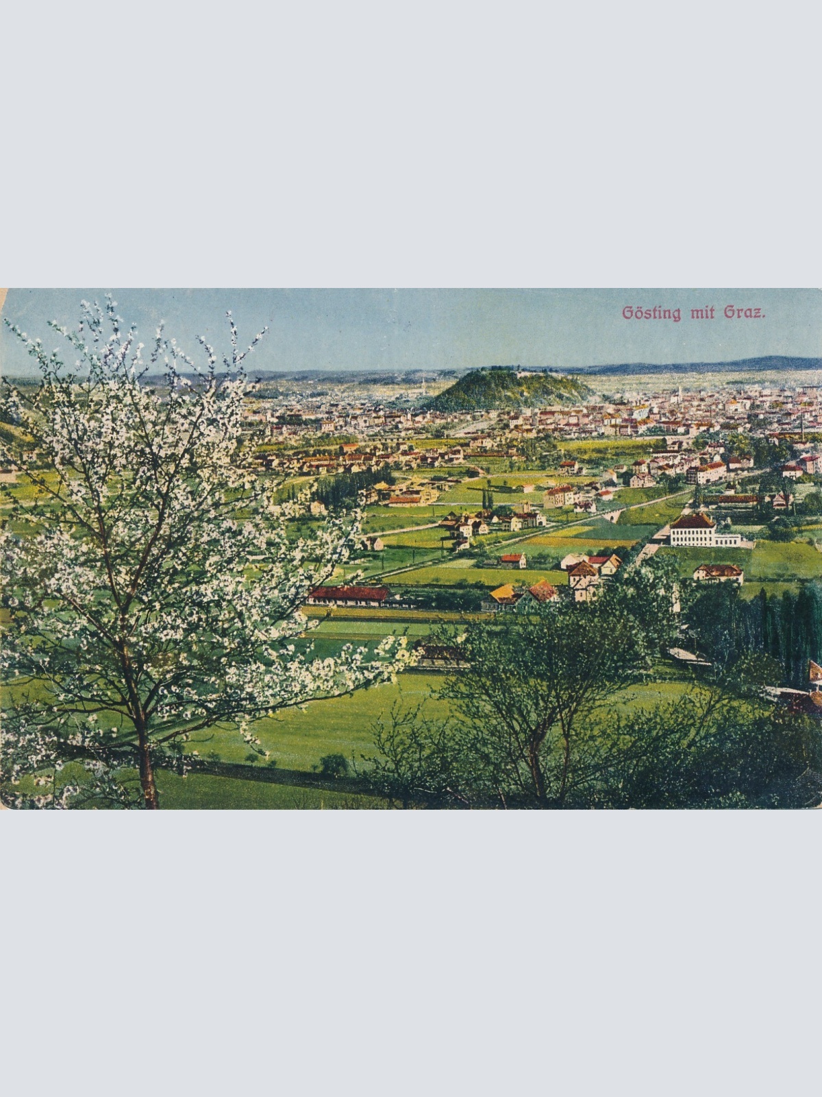 AK aus Gösting mit Graz Steiermark Ansichtskarte (17273)