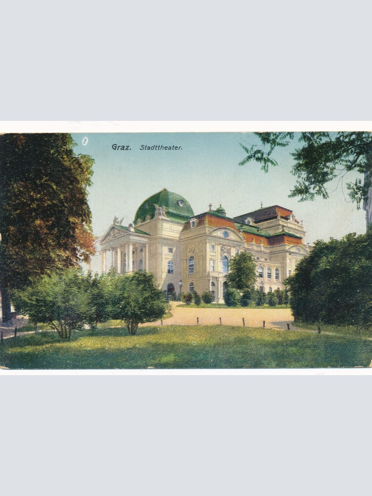 AK aus Graz Stadttheater Steiermark Ansichtskarte (17284)