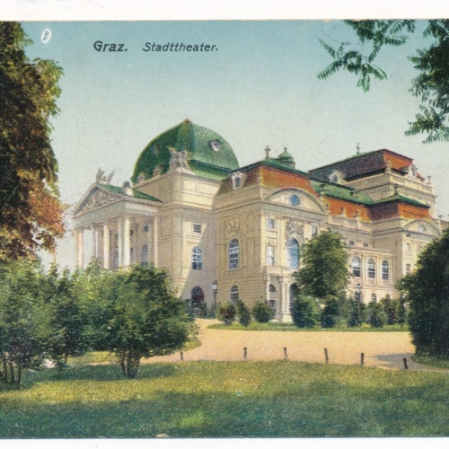 AK aus Graz Stadttheater Steiermark Ansichtskarte (17284)