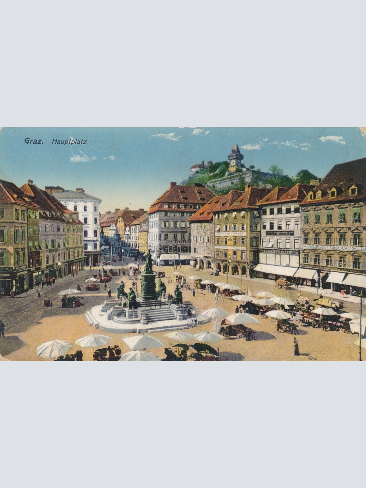 AK aus Graz Hauptplatz Steiermark Ansichtskarte (17286)
