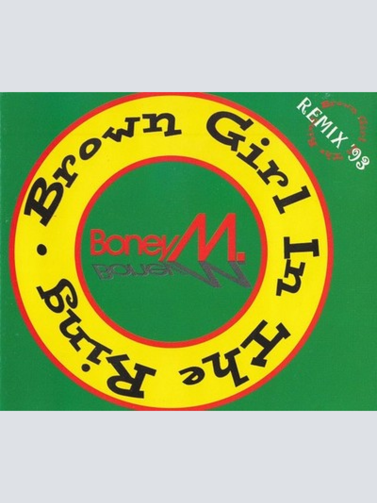 CD, Maxi Boney M. - Brown Girl In The Ring - Remix '93