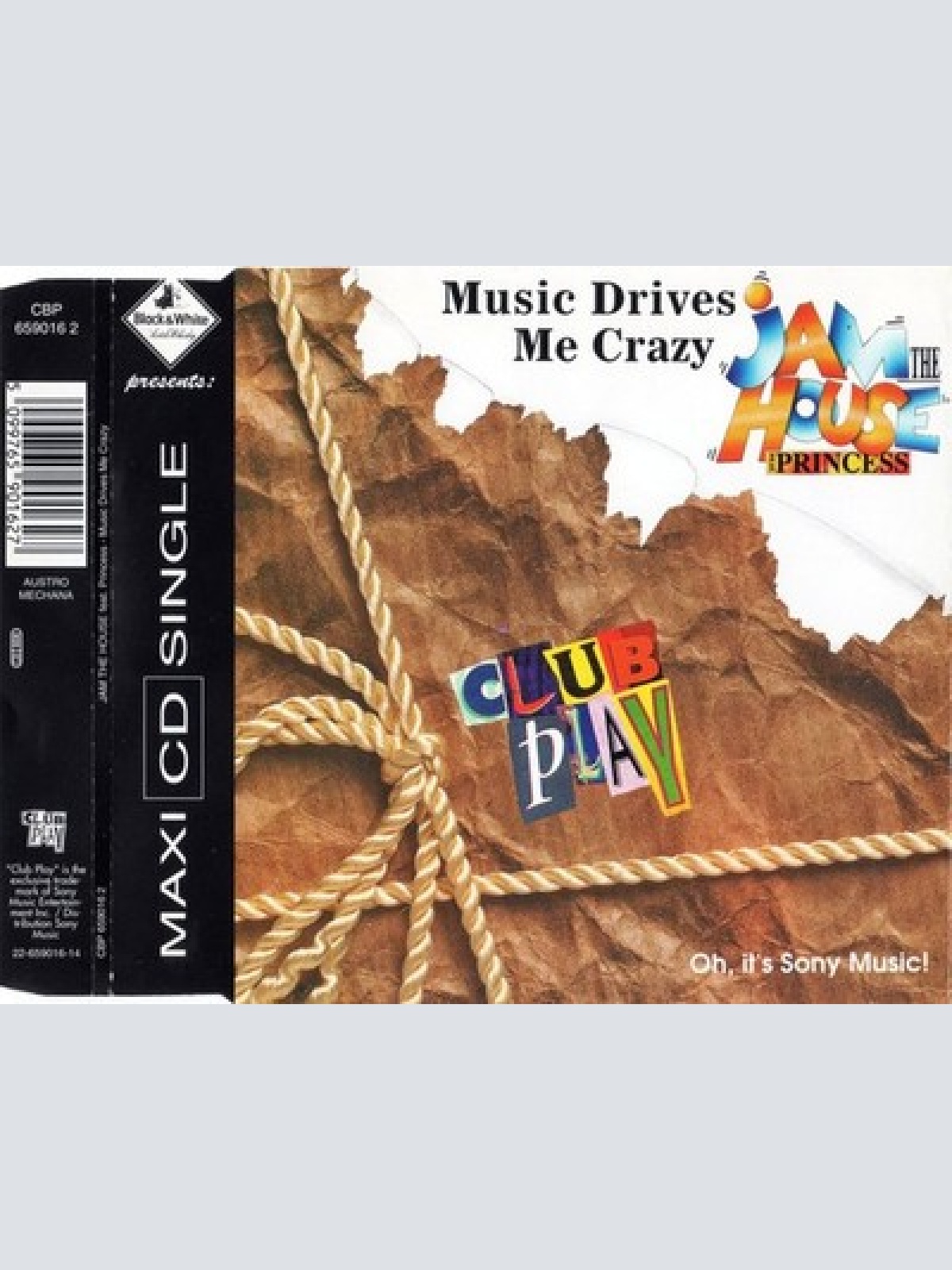 CD, Maxi Jam The House Feat. Princess - Music Drives Me Crazy