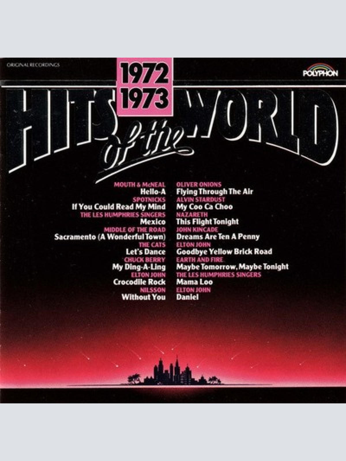 CD, Comp Various - Hits Of The World 1972/1973