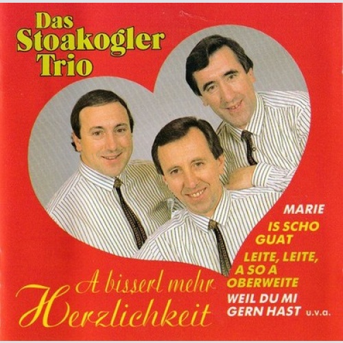 CD, Album Das Stoakogler Trio* - A Bisserl Mehr Herzlichkeit